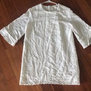 WHITE STEVE MAY DRESS